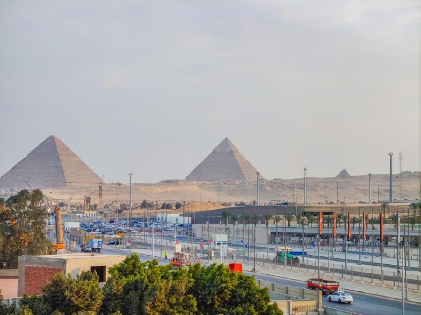 Pyramids View - In Front Of Grand Egyptian Museum Apartment *