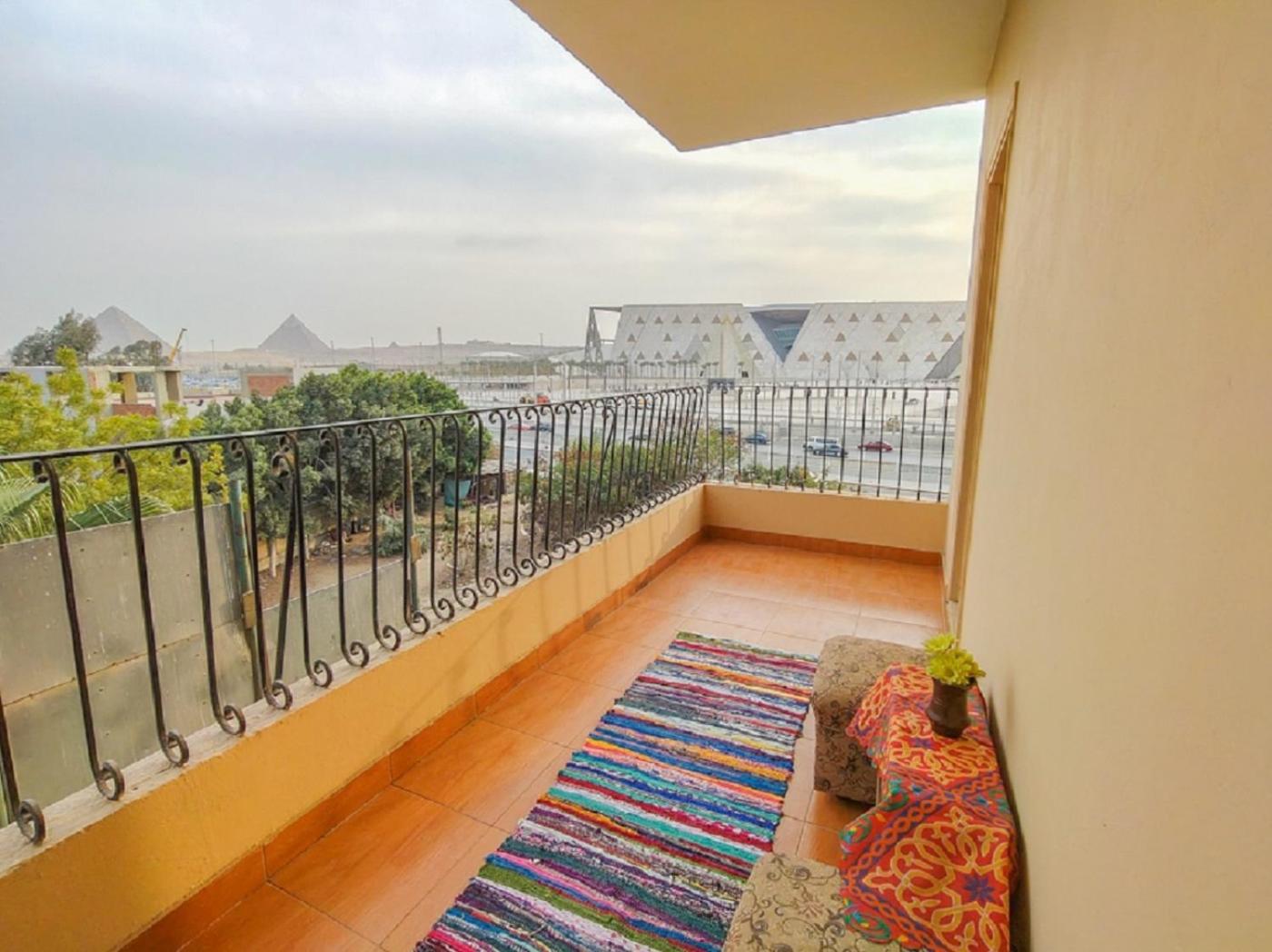 Pyramids View - In Front Of Grand Egyptian Museum Apartment Cairo