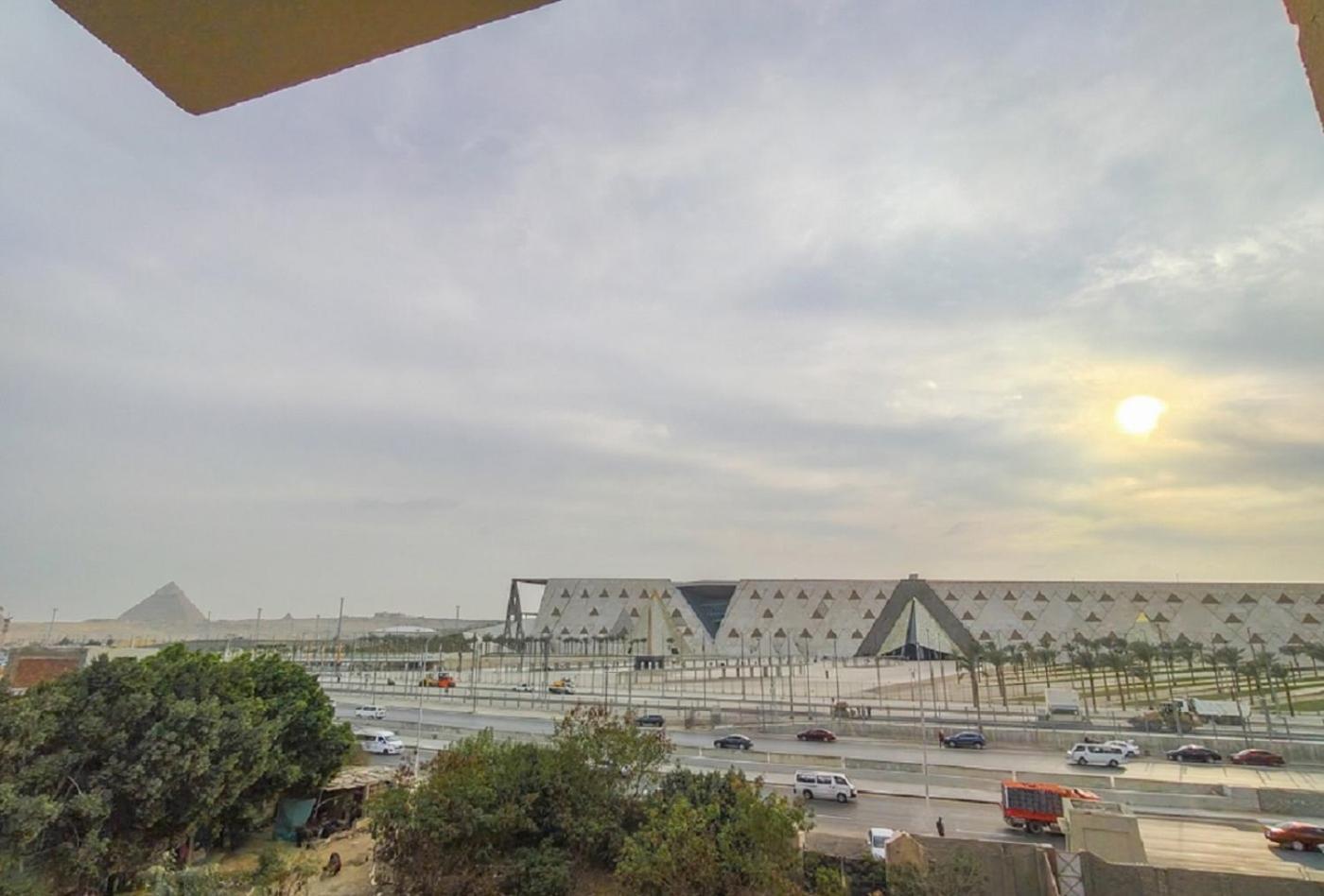 Pyramids View - In Front Of Grand Egyptian Museum